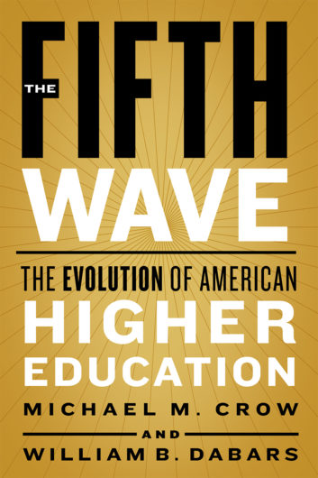 Book cover of "The Fifth Wave" by Michael M. Crow and William B. Dabars